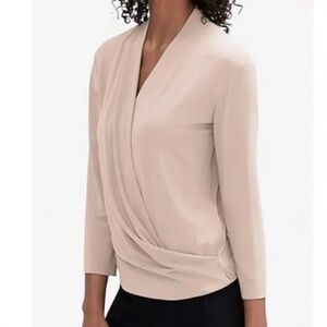 mm lafleur deneuve wrap blouse